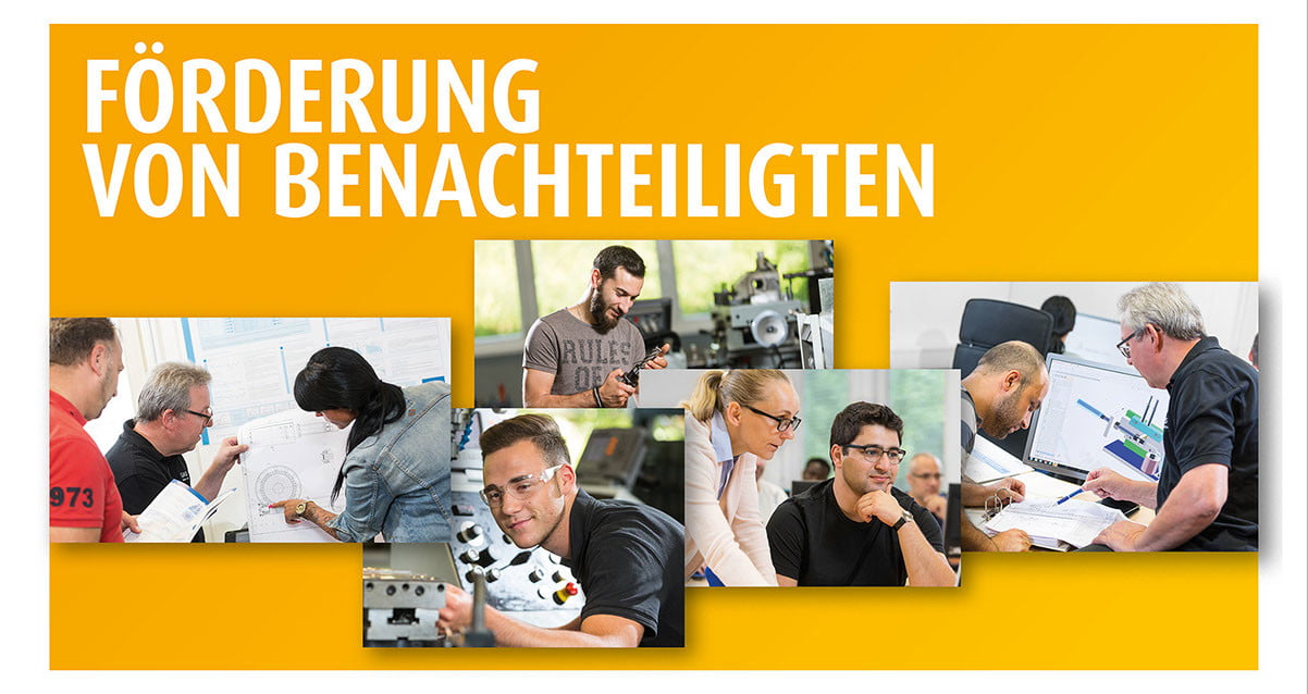Förderung von Benachteiligten
