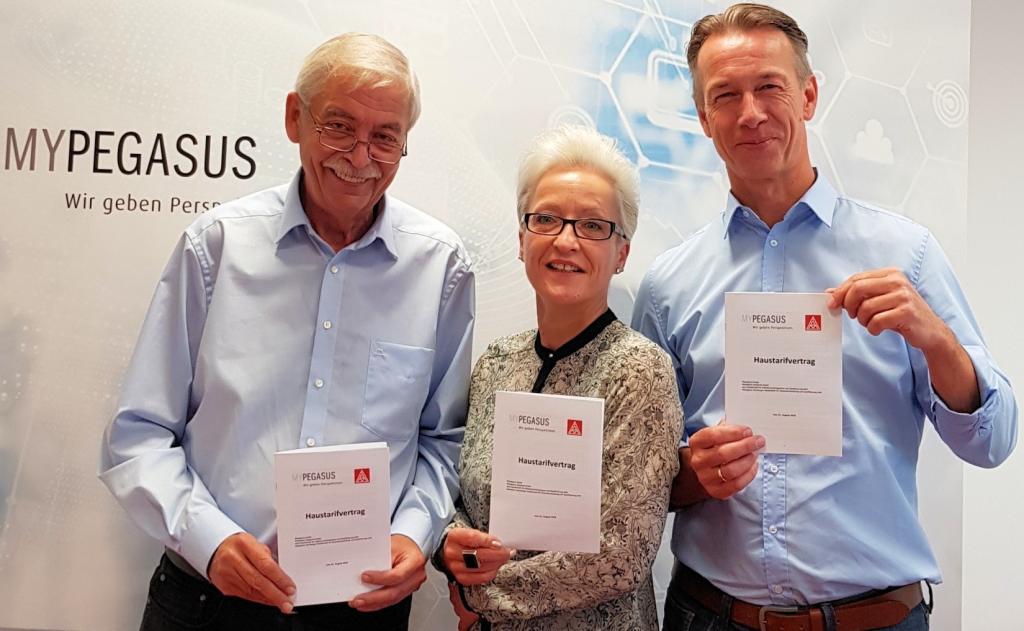 MYPEGASUS und IG Metall Haustarifvertrag
